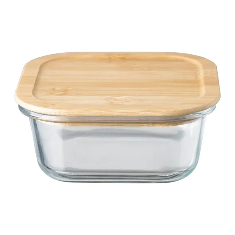 Vershouddoos - bamboe deksel - 13x13x6 cm