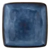 Vierkant bord Toscane - donkerblauw - 20x20 cm