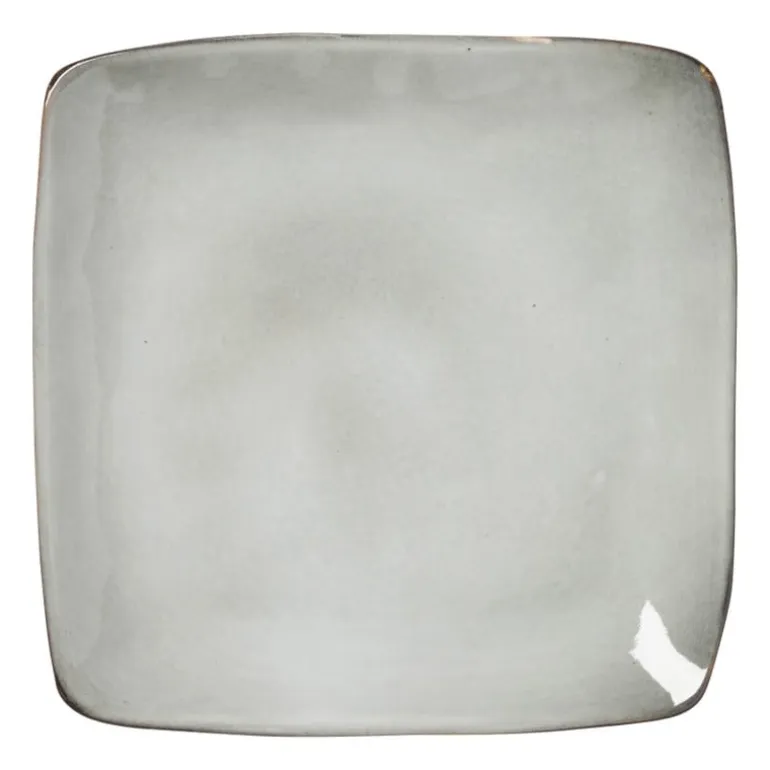 Vierkant bord Toscane - grijs - 20x20 cm