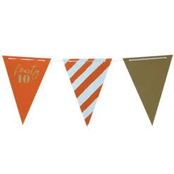 Vlaggenlijn 40 jaar - blauw - 10 meter