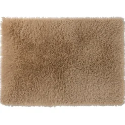 Vloerkleed fluffy - bruin -150x230 cm