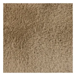 Vloerkleed fluffy - bruin -150x230 cm