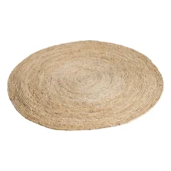 Vloerkleed riet - naturel - 87 cm