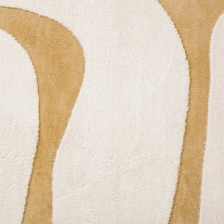 Vloerkleed sherpa - beige - 120x180 cm