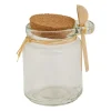 Voorraadpot - kurk en lepeltje - 200 ml