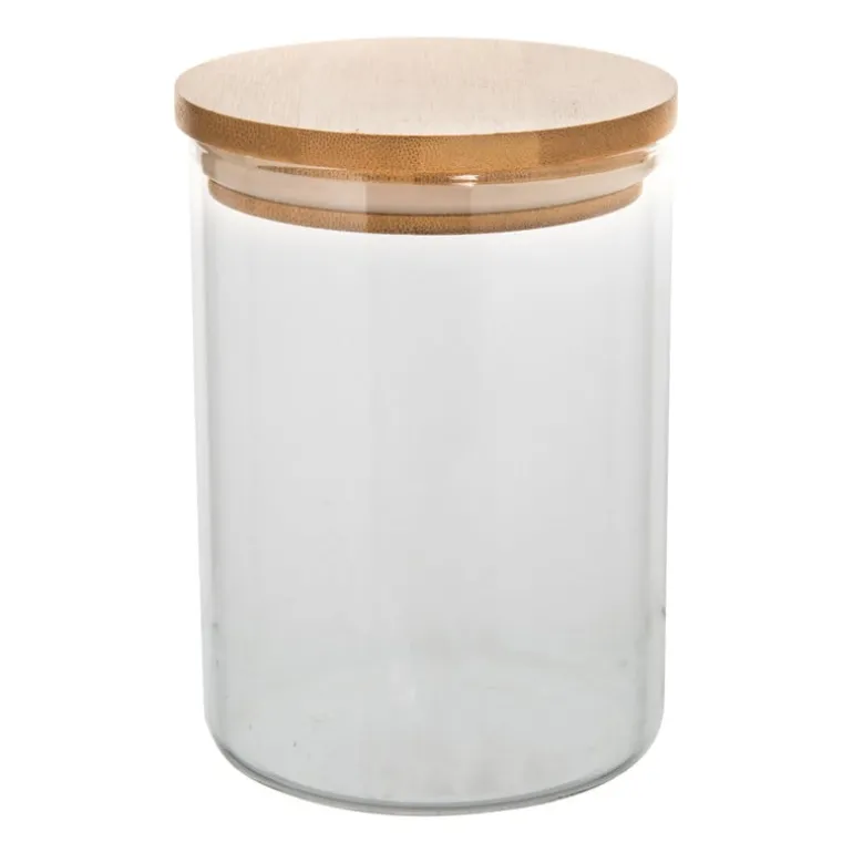 Voorraadpot bamboe deksel - 750 ml