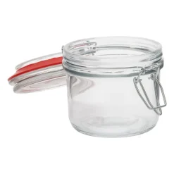 Voorraadpot klemdeksel - rond - 200 ml