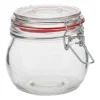 Voorraadpot klemdeksel - rond - 400 ml