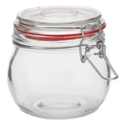 Voorraadpot klemdeksel - rond - 400 ml