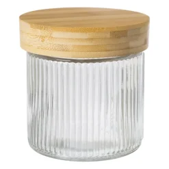 Voorraadpot met bamboe deksel - 750 ml