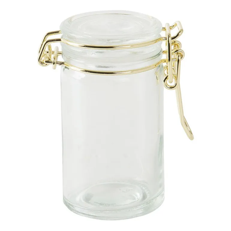 Voorraadpotje - goudkleurig - 70 ml