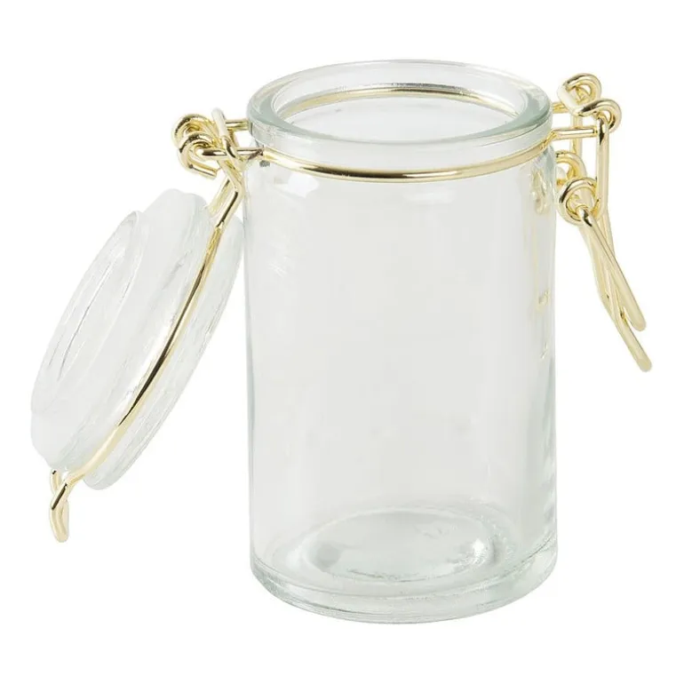 Voorraadpotje - goudkleurig - 70 ml