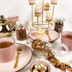 Voorraadpotje - goudkleurig - 70 ml