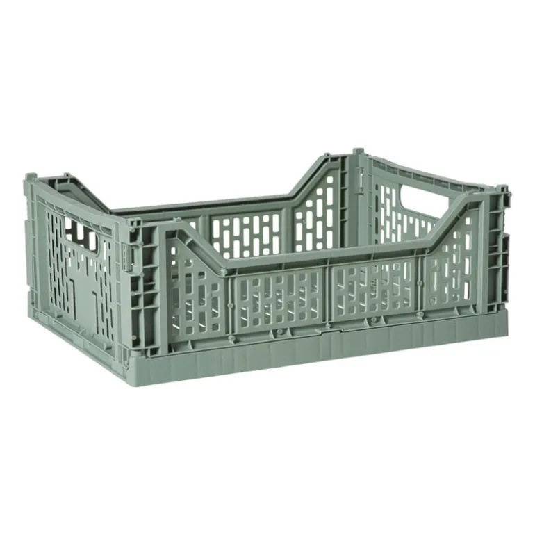Vouwkrat groot - groen - 14.5x40x30 cm