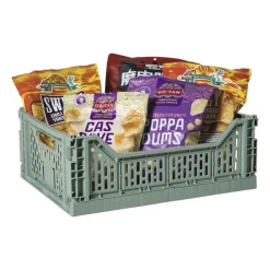 Vouwkrat groot - groen - 14.5x40x30 cm