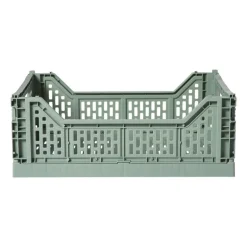 Vouwkrat groot - groen - 14.5x40x30 cm