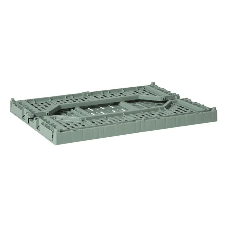 Vouwkrat groot - groen - 14.5x40x30 cm