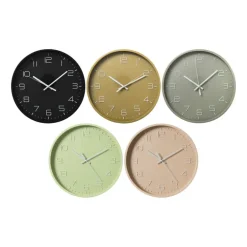 Wandklok Nadya - grijsgroen - ø30x4 cm