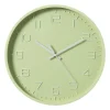 Wandklok Nadya - mintgroen - ø30x4 cm
