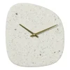 Wandklok Terrazzo - organisch - 22.5x20.5x4 cm