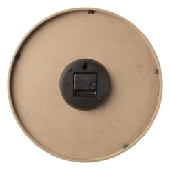 Wandklok woody - ø38x5 cm