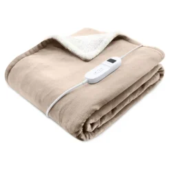 Warmtedeken - beige - 130x180 cm
