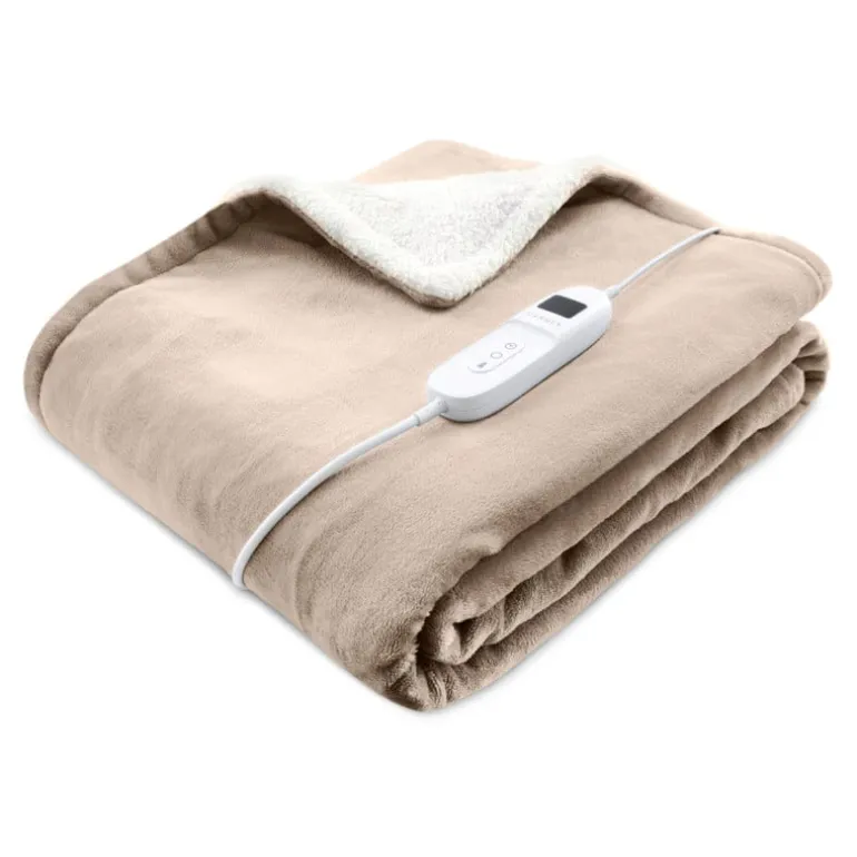 Warmtedeken - beige - 130x180 cm