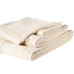 Washandje - beige - 16x21 cm