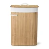 Wasmand bamboe - naturel - 72 liter