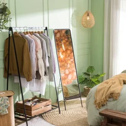 Wasmand bamboe - naturel - 72 liter