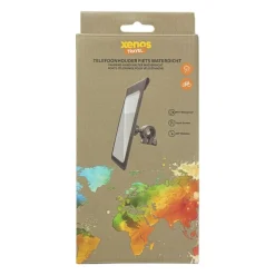 Waterdichte telefoonhouder voor fiets - zwart