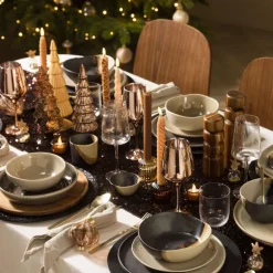 Waterglas ribbel - glas - 300 ml