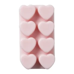 Wax hartjes set van 8 - diverse varianten