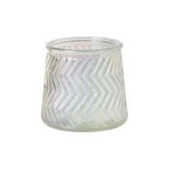 Waxinelichthouder helder - glas - ø8.3x7.3 cm