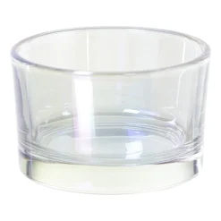 Waxinelichthouder iriserend - groen - ø5x3.2 cm