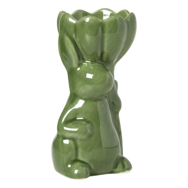 Waxinelichthouder paashaas - multikleur - diverse varianten