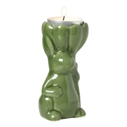 Waxinelichthouder paashaas - multikleur - diverse varianten