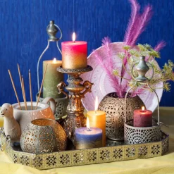 Waxinelichthouder rond - ø7 cm