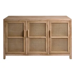 Webbing dressoir Bandung - naturel - 72x120x40 cm