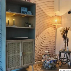 Webbing Java boekenkast - 170x73x33 cm