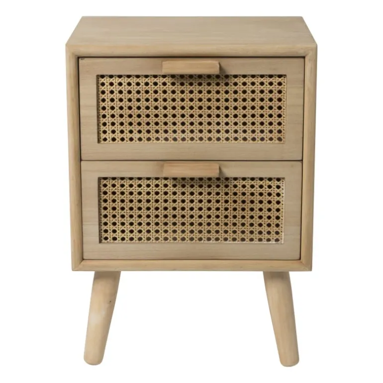 Webbing Java kast met 2 laden - 56x40x31 cm