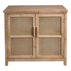 Webbing kast Bandung - naturel - 72x80.5x39 cm