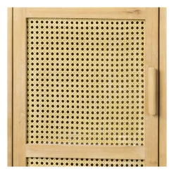 Webbing kast smal Bandung - naturel - 160.5x45x40.5 cm