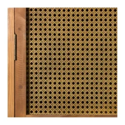 Webbing kast smal Bandung - bruin - 160.5x45x40.5 cm