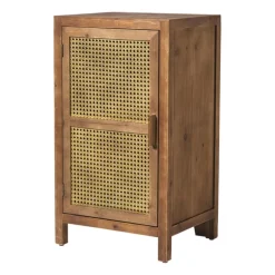 Webbing nachtkastje Bandung - bruin - 80.5x45x40.5 cm