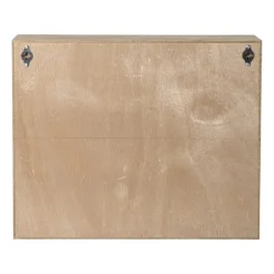 Webbing wandkast Bandung - naturel - 48.5x60x22 cm