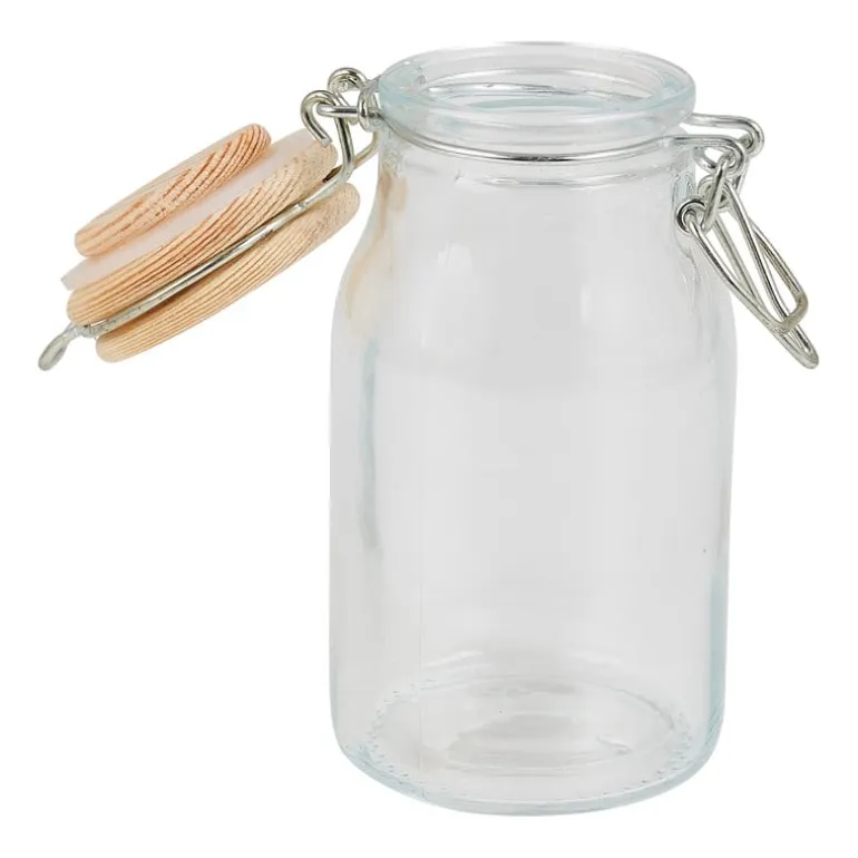 Weckpot met houten deksel - 170 ml