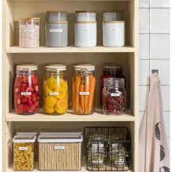 Weckpot met houten deksel - 1.5 liter