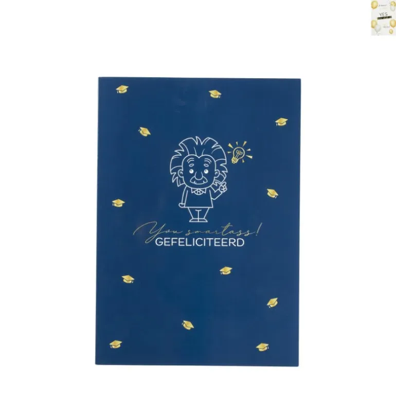 Wenskaart geslaagd A4 - diverse varianten