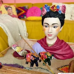 Wierook bosje - salie/bloemen - 3.2x10x3.5 cm